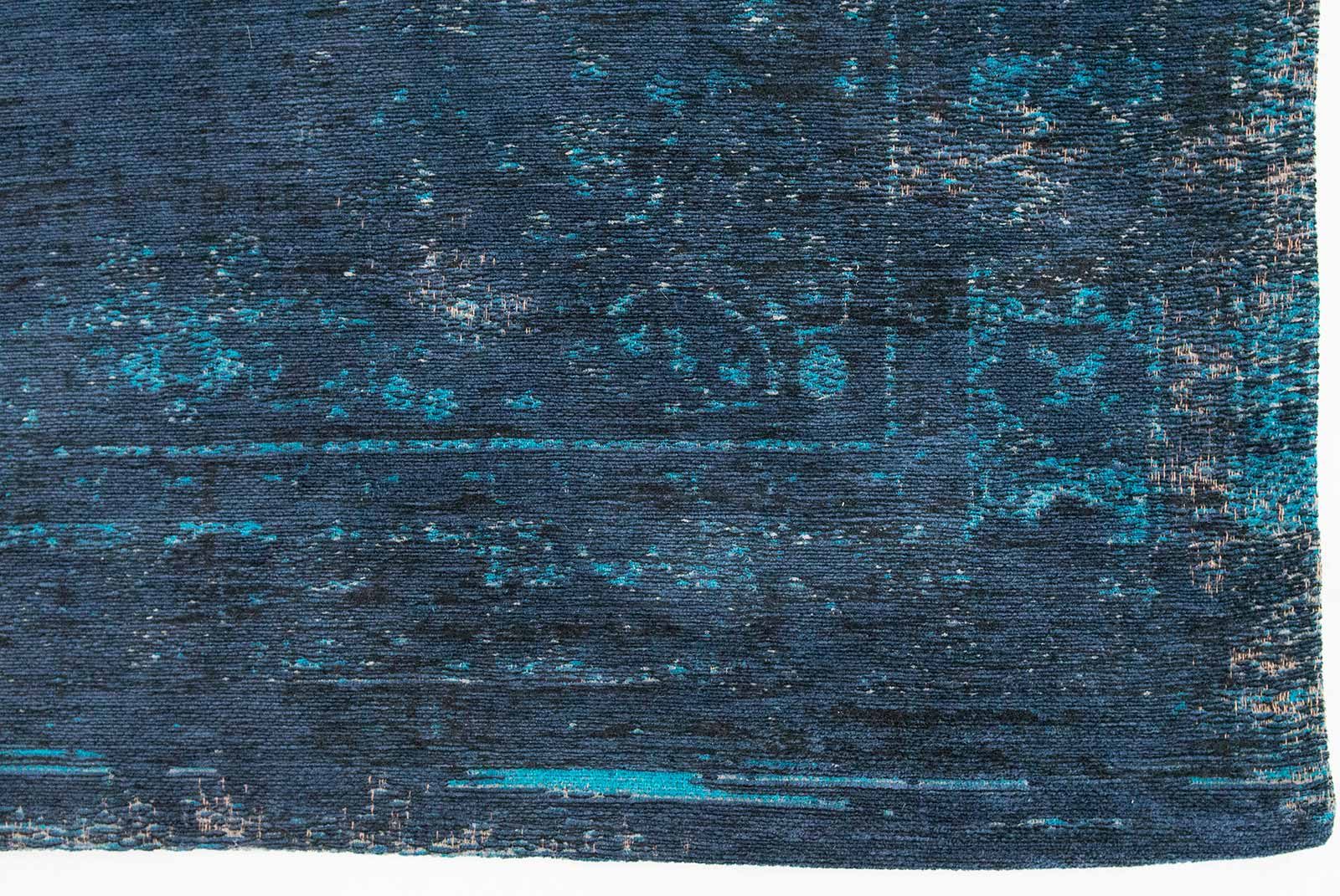alfombras Louis De Poortere LX8254 Fading World Medaillon Blue Night corner