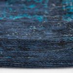 alfombras Louis De Poortere LX8254 Fading World Medaillon Blue Night side