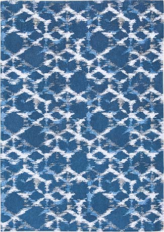 Louis De Poortere rugs Villa Nova LX 8750 Sudare Indigo 325px
