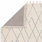 Asiatic Nepal cream blue linear rug 3