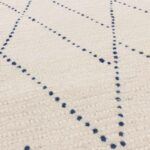Asiatic Nepal cream blue linear rug 4
