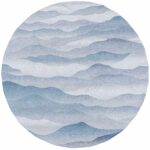 Louis De Poortere alfombra Gallery Himalaya 9382 Winter round