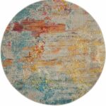 Nourison alfombra Celestial CES02 SEALF 6X6 099446362254 MAIN