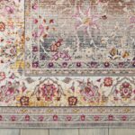 Nourison alfombra Vintage Kashan VKA01 GREY 5x7 099446455116 CR01