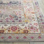 Nourison alfombra Vintage Kashan VKA01 GREY 5x7 099446455116 DT01