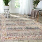 Nourison alfombra Vintage Kashan VKA01 GREY 5x7 099446455116 interior 4