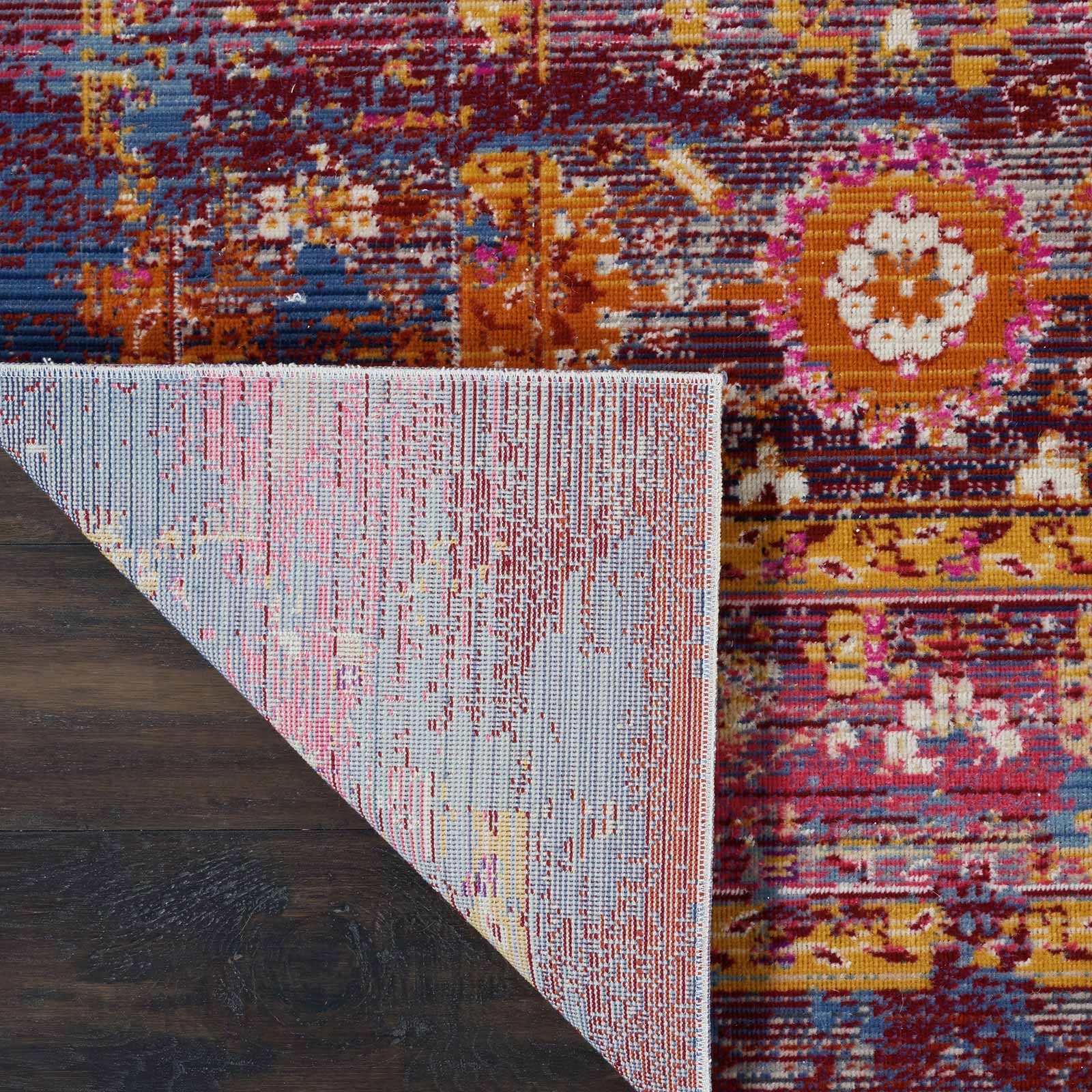Nourison alfombra Vintage Kashan VKA03 RDMTC RED MULTICOLOR 4.6x6.6 099446788399 CRB C