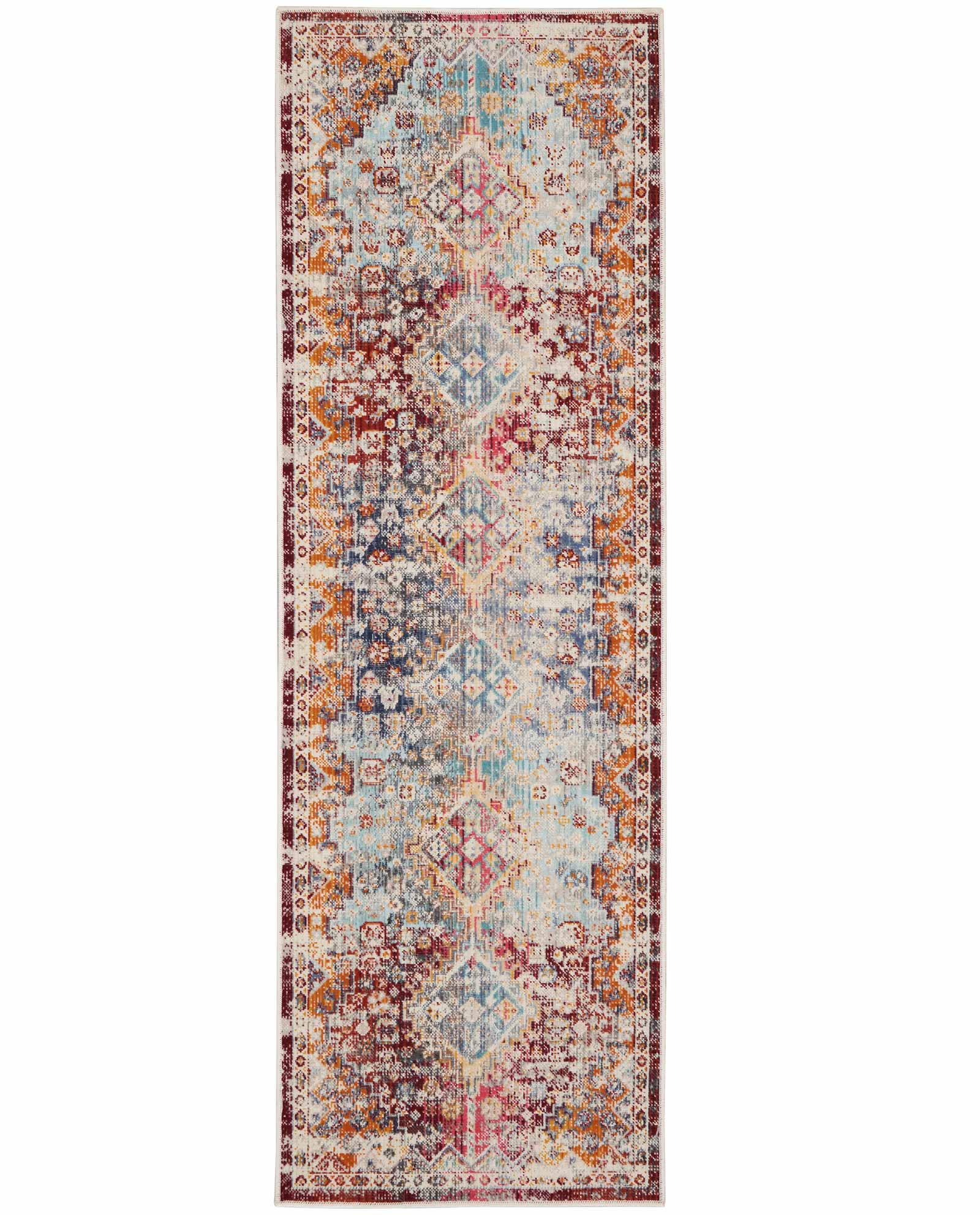 Nourison alfombra Vintage Kashan VKA09 MULTI MULTICOLOR 2X8 099446852380