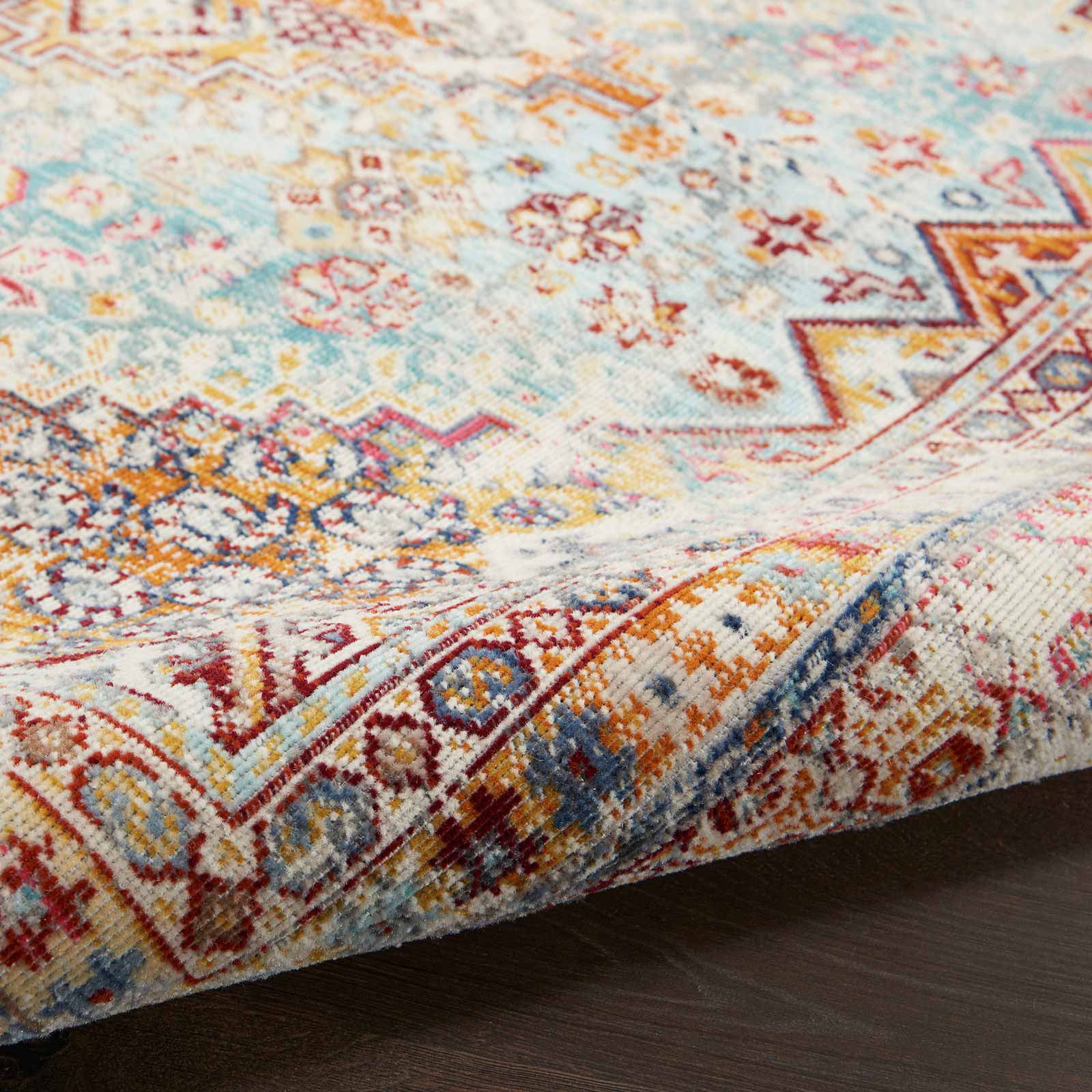 Nourison alfombra Vintage Kashan VKA09 MULTI MULTICOLOR 5X8 099446852441 TX01