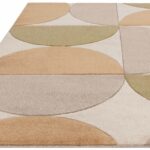 Asiatic alfombra Sketch SK15 Curve Ochre 1