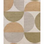 Asiatic alfombra Sketch SK15 Curve Ochre