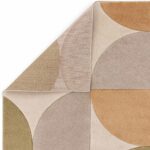 Asiatic alfombra Sketch SK15 Curve Ochre 3