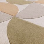 Asiatic alfombra Sketch SK15 Curve Ochre 4