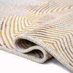 Louis De Poortere alfombra Meditation Coral 9799 Yellowhippy fold