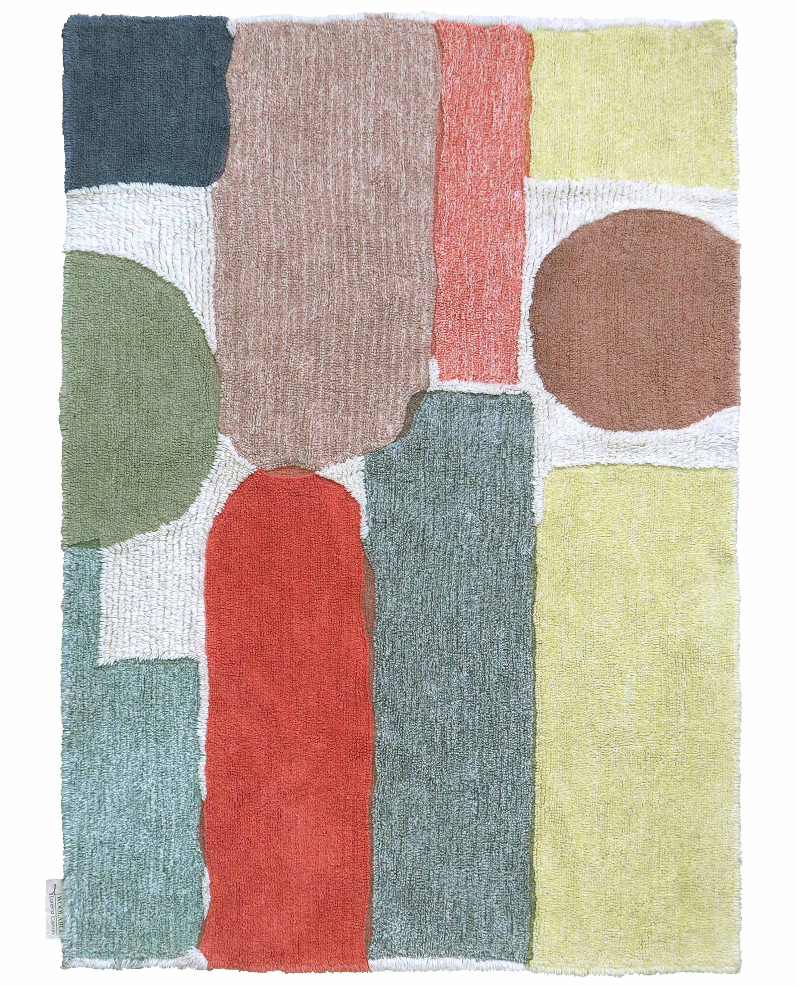 Lorena Canals Woolable alfombra Abstract WO ABSTRA L 1