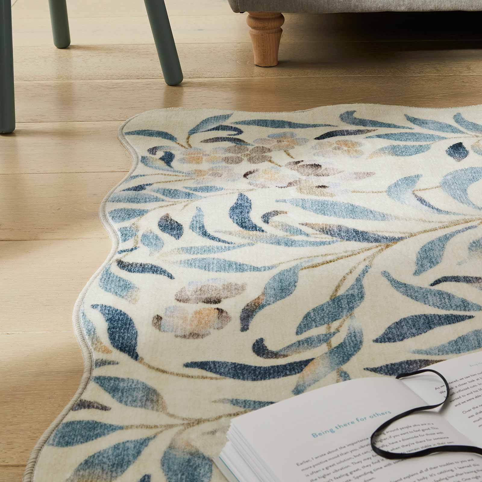 Concept Looms alfombra Liberty LIB301 IVORY BLUE 7