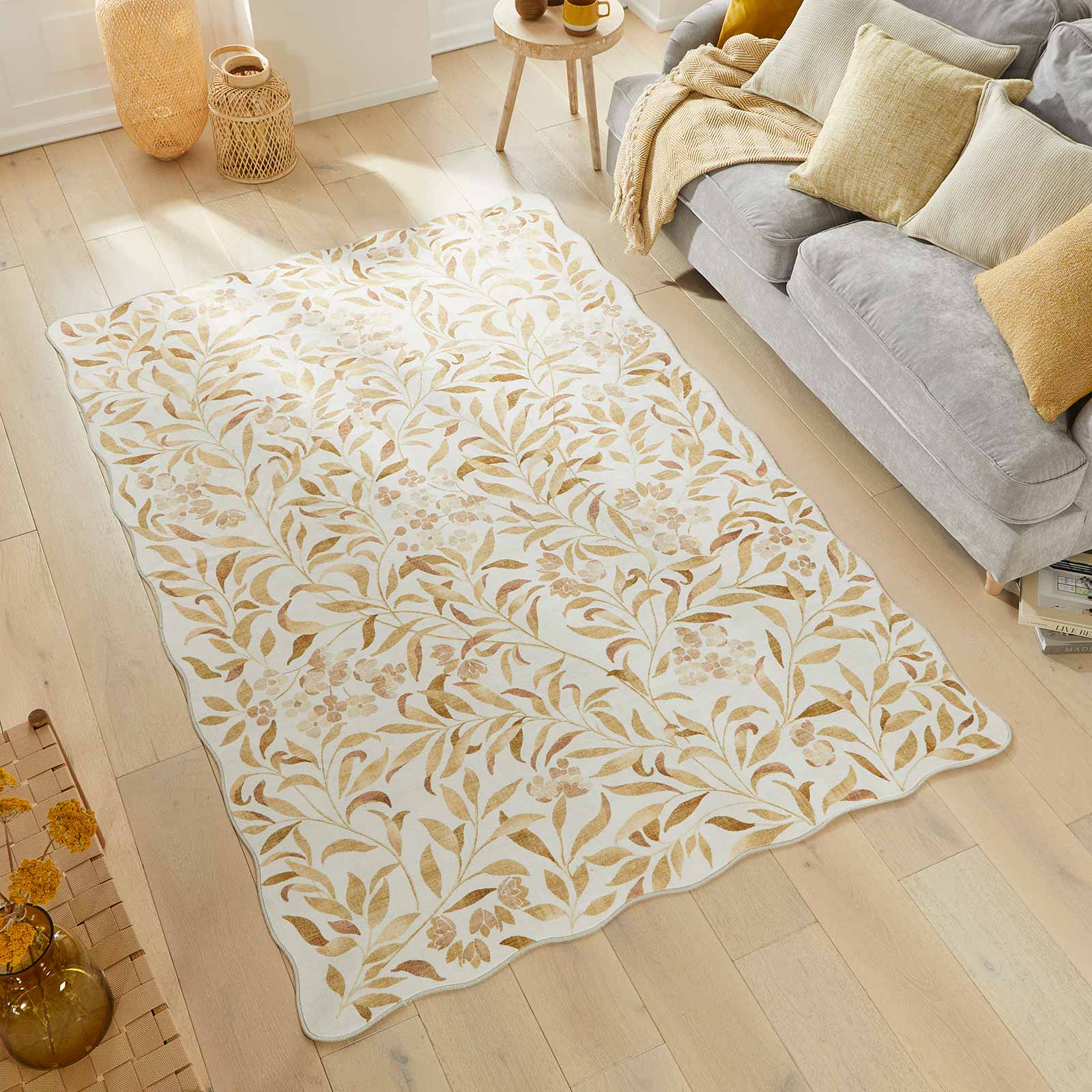 Concept Looms alfombra Liberty LIB302 IVORY GOLD 1