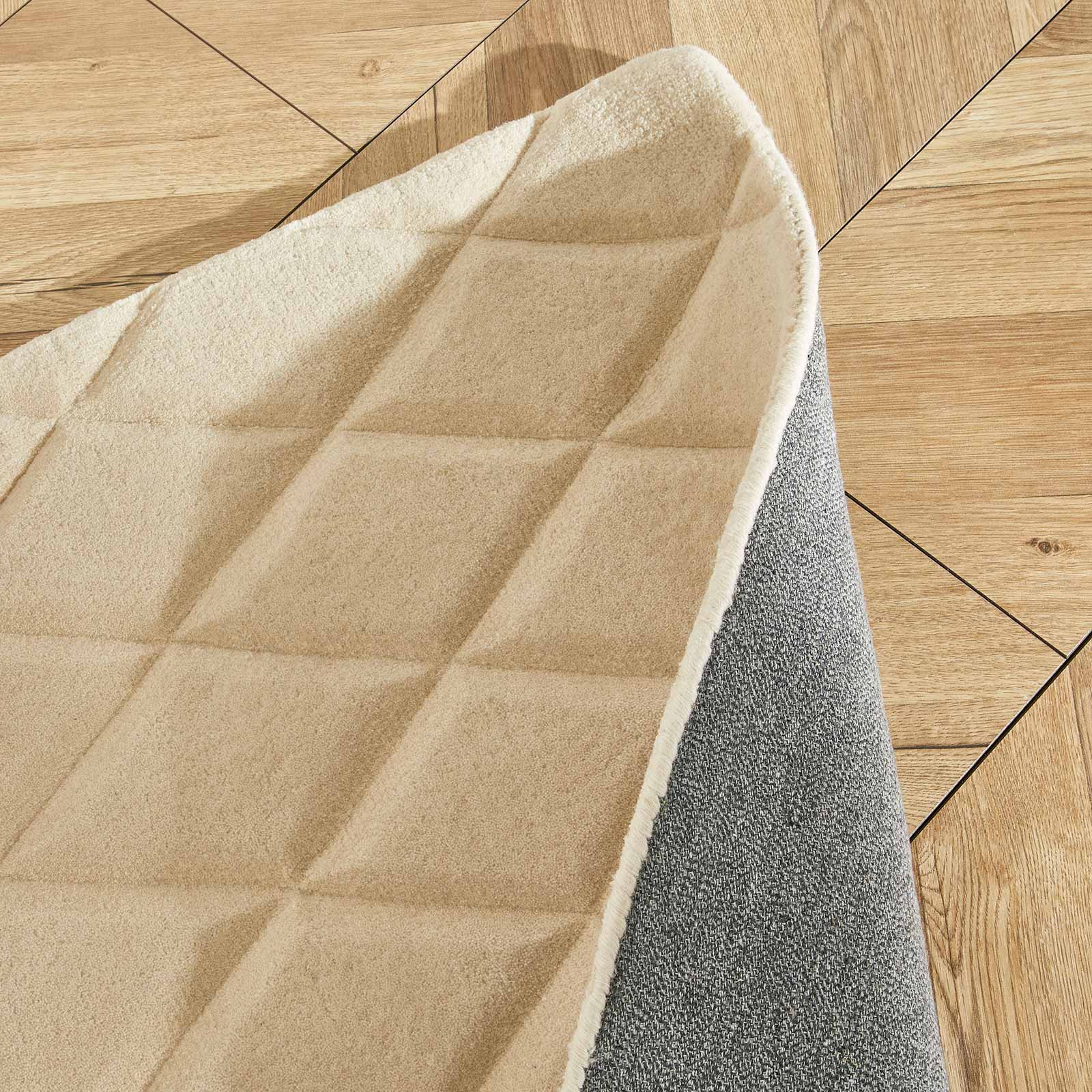 Concept Looms alfombra Priory PR 103 DIAMONDS IVORY corner