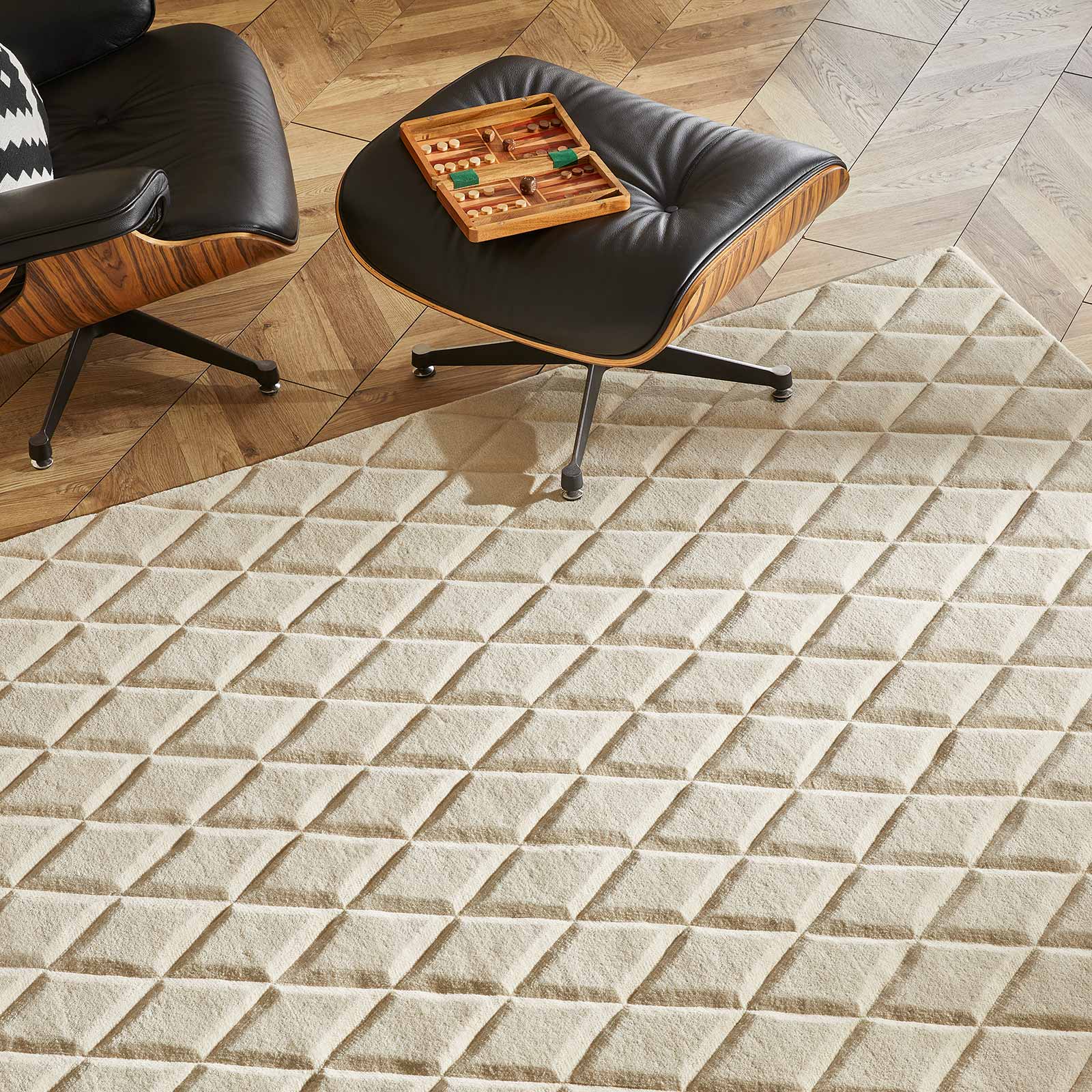 Concept Looms alfombra Priory PR 103 DIAMONDS IVORY zoom