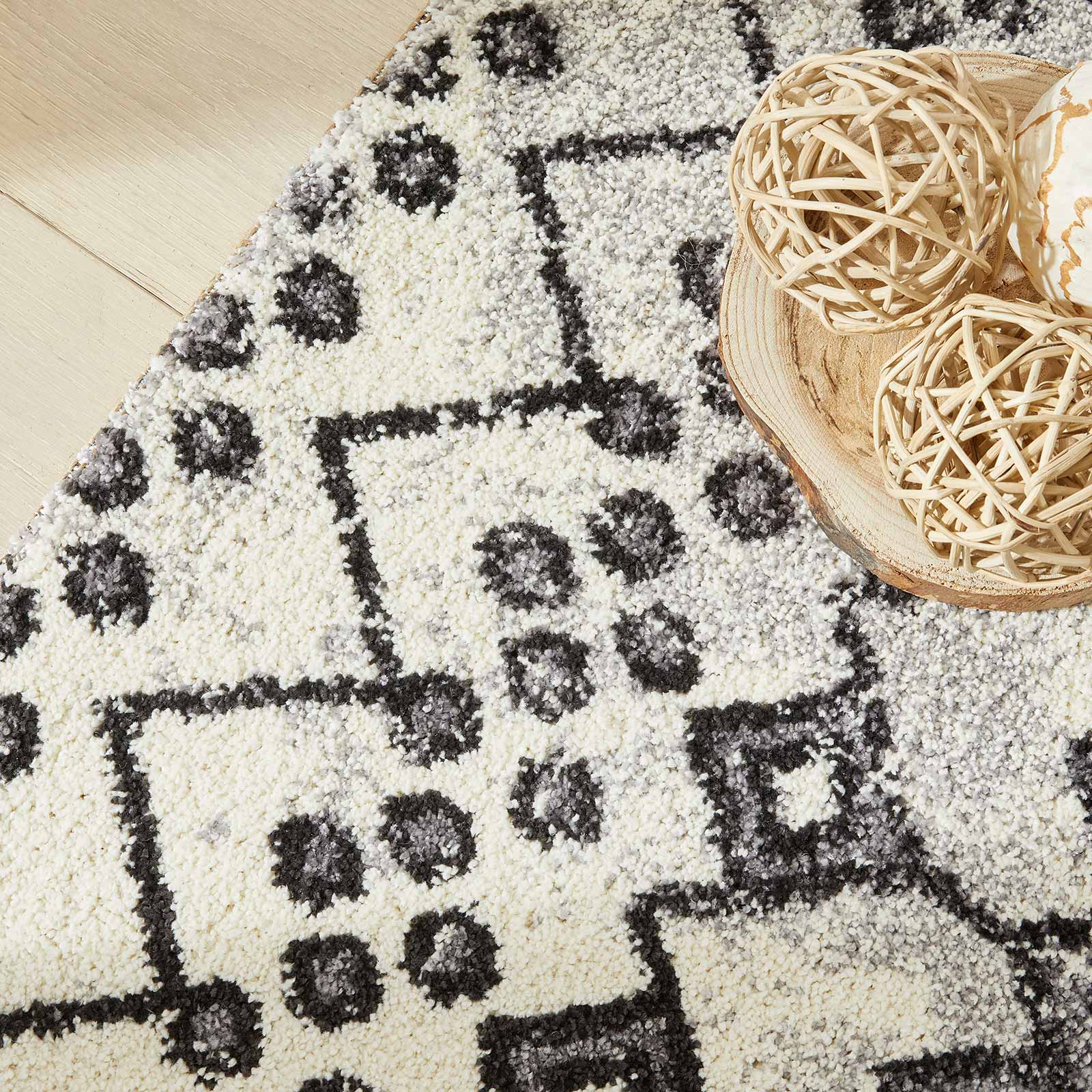 Concept Looms alfombra Somerset SOM104 WHITE ANTHRACITE interior 3