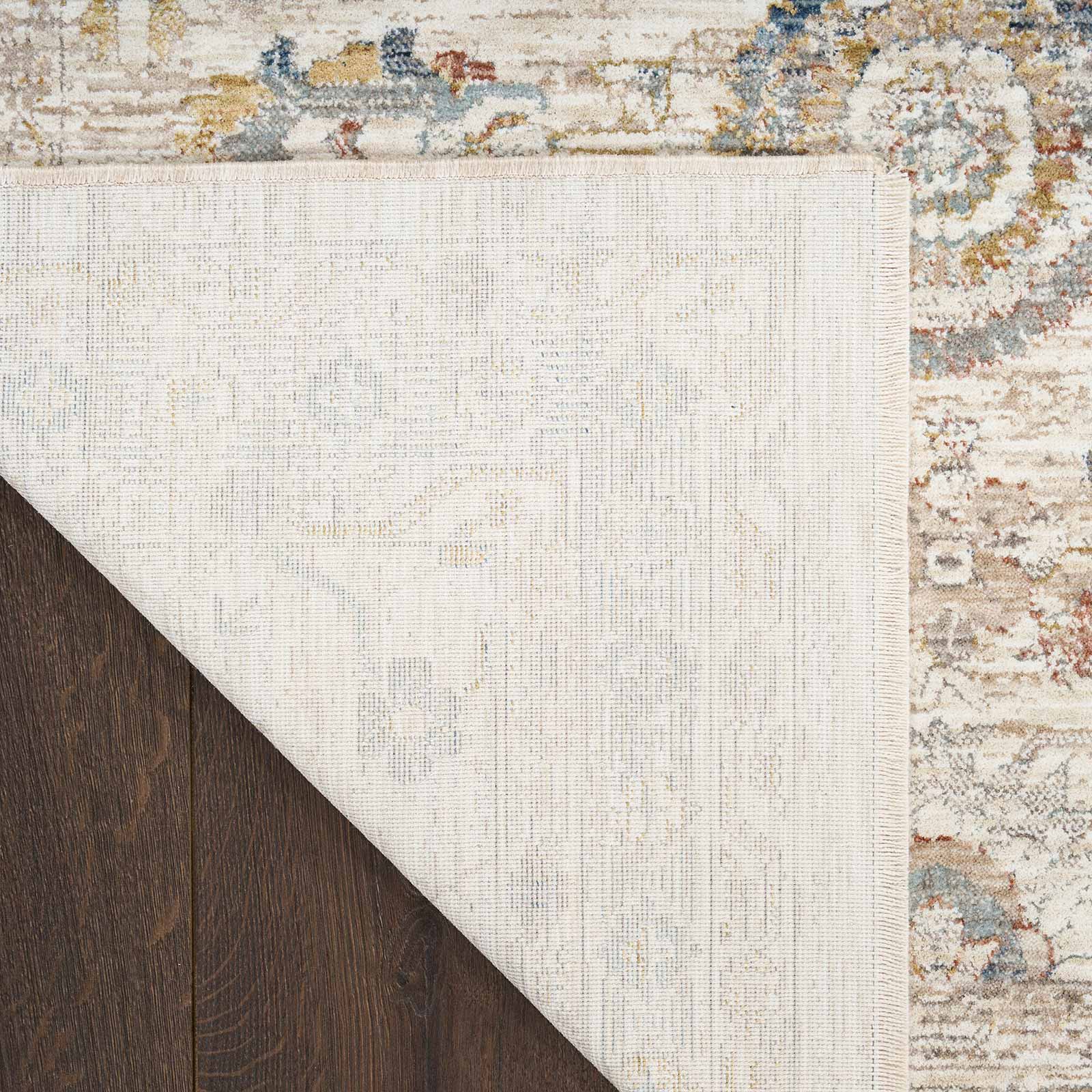 Nourison alfombra Antique Fusion ANF04 IVMTC IVORY MULTICOLOR 5x8 841491157916 corner B