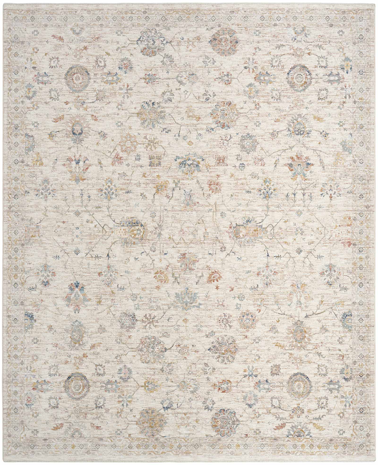 Nourison alfombra Antique Fusion ANF04 IVMTC IVORY MULTICOLOR 5x8 841491157916