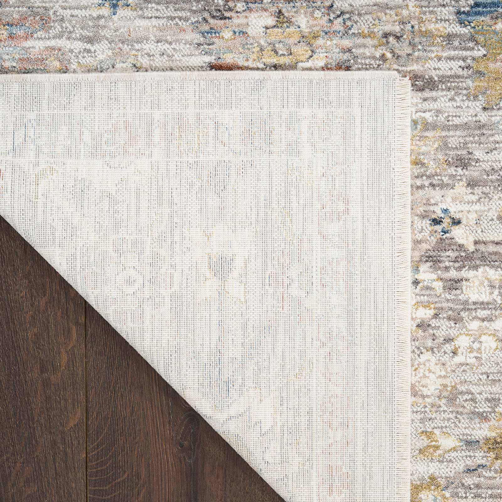 Nourison alfombra Antique Fusion ANF05 GREY 5x8 841491157954 corner B
