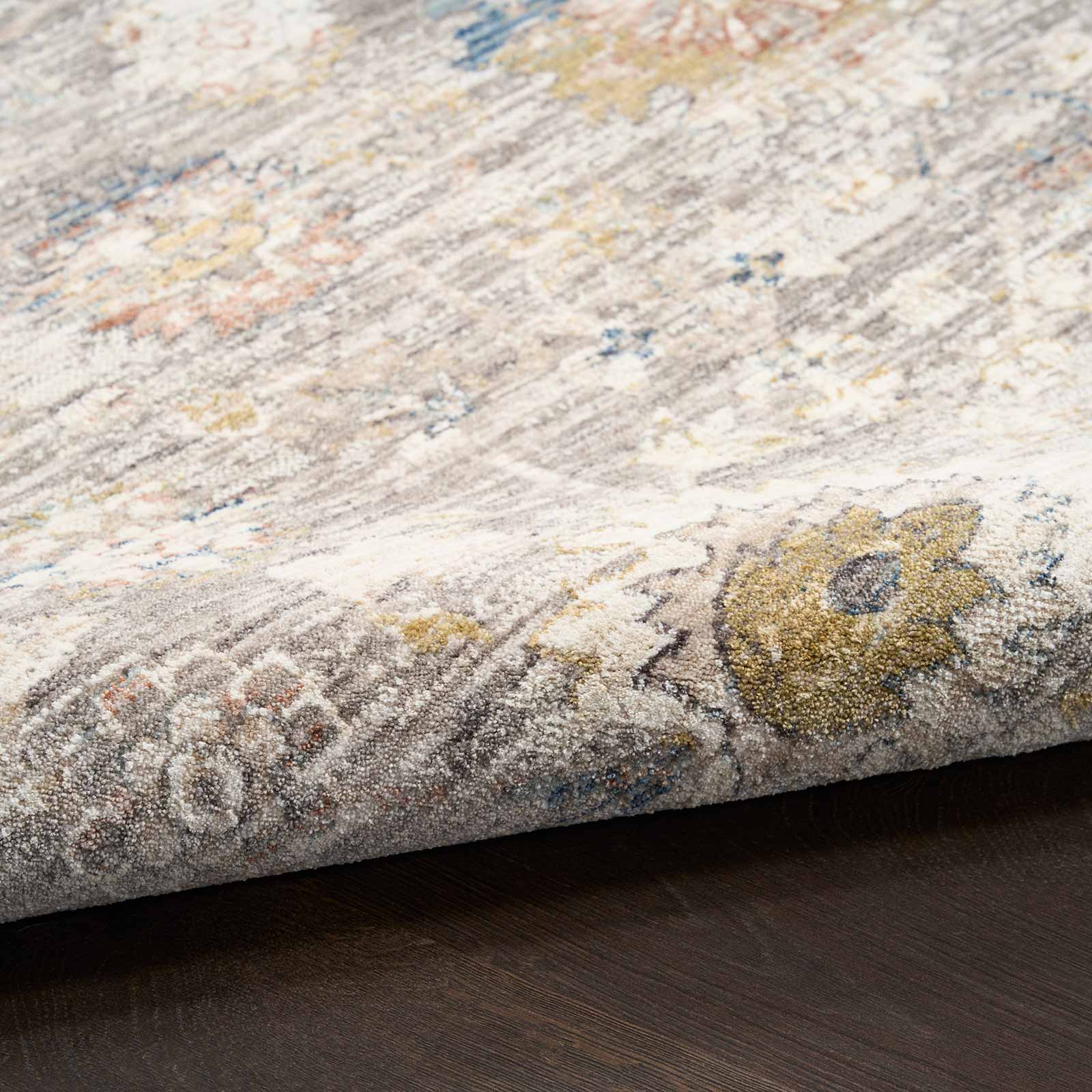 Nourison alfombra Antique Fusion ANF05 GREY 5x8 841491157954 texture 1