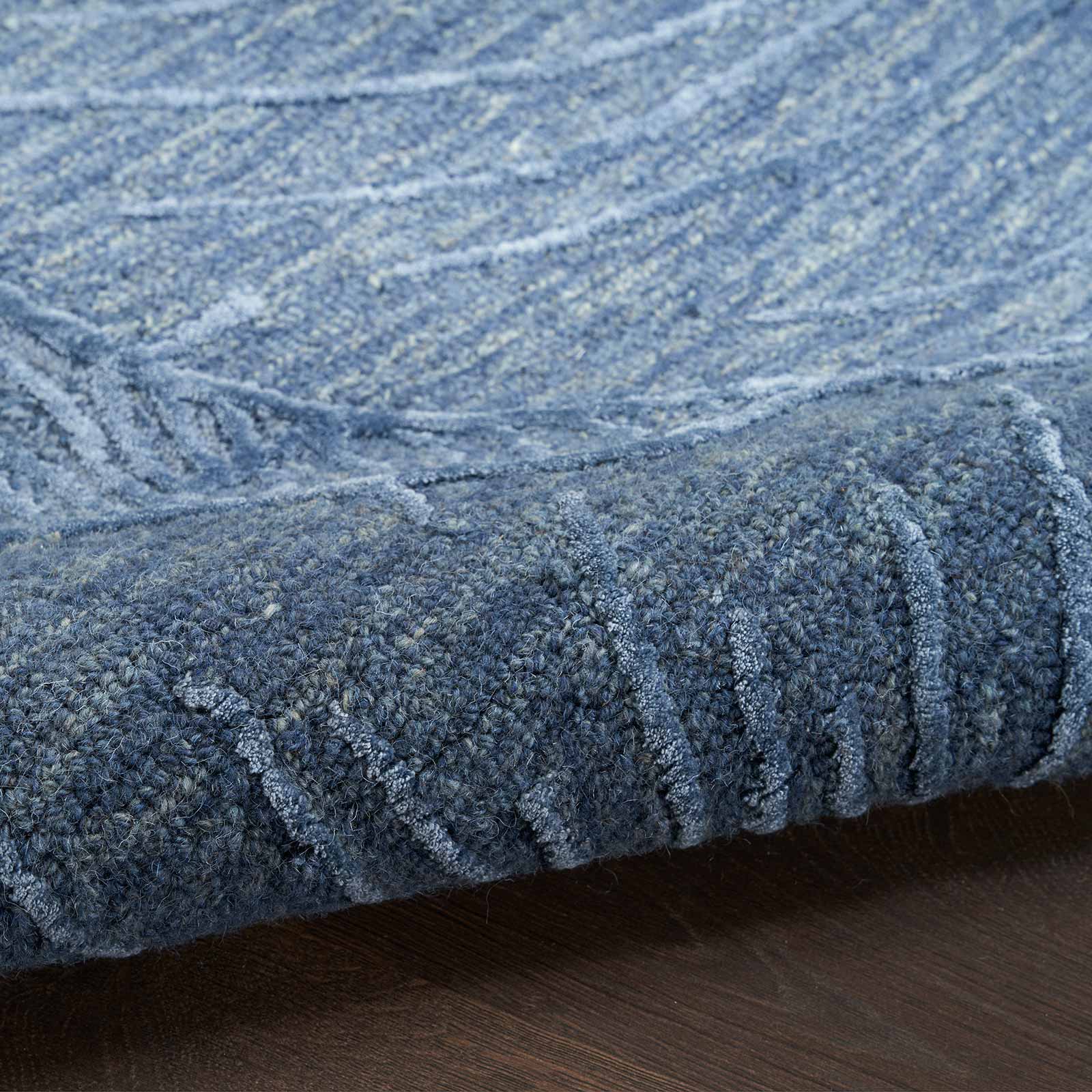 Nourison alfombra Avra AVR01 BLUE 9x12 099446970473 texture 1