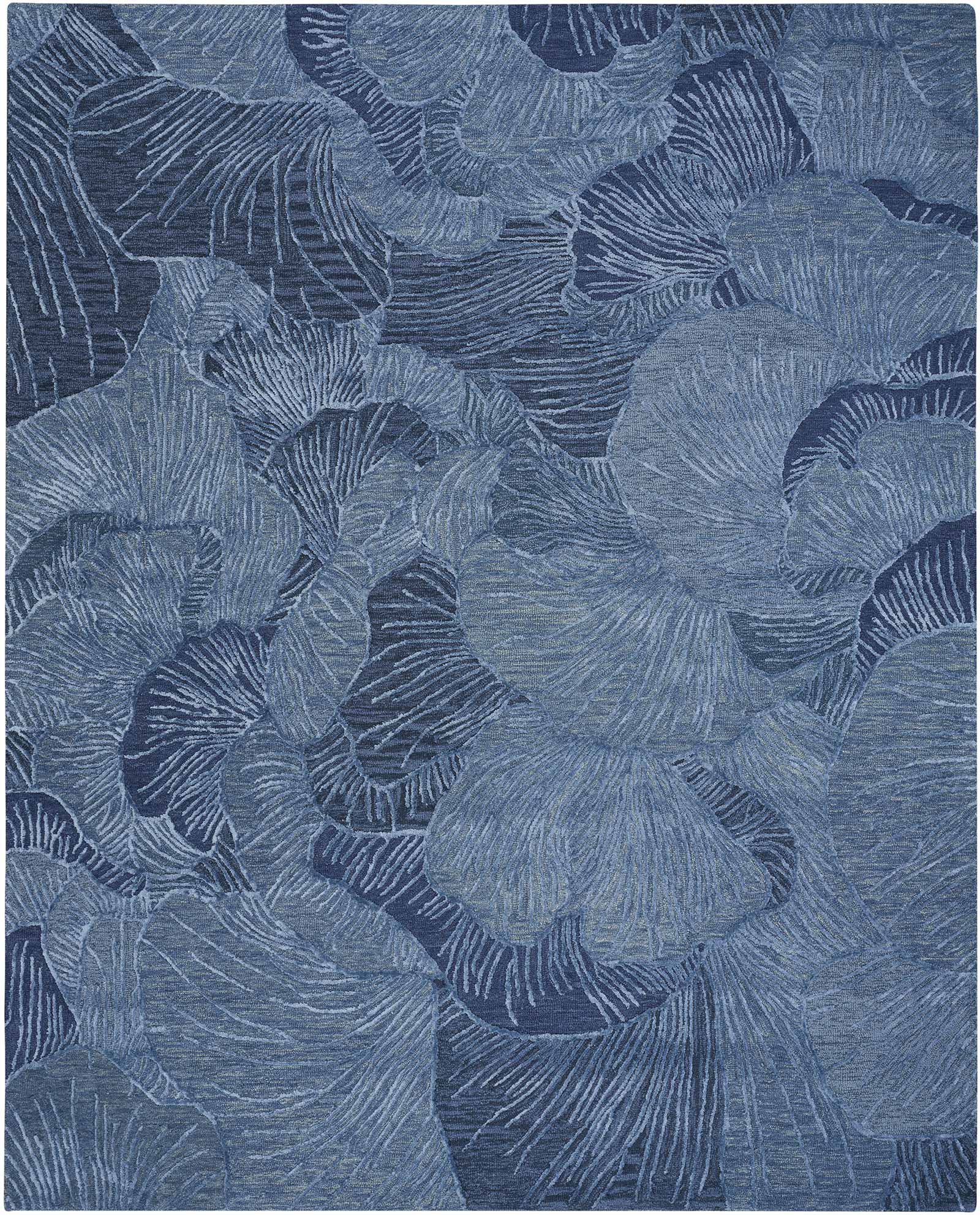 Nourison alfombra Avra AVR01 BLUE 9x12 099446970473