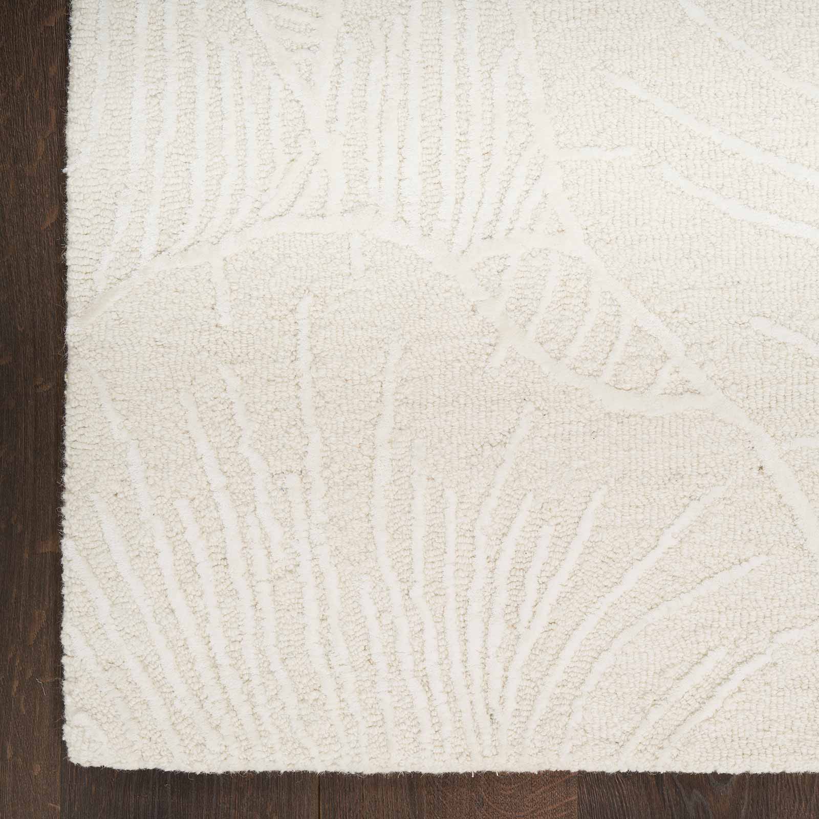 Nourison alfombra Avra AVR01 IVORY 9x12 099446970527 corner