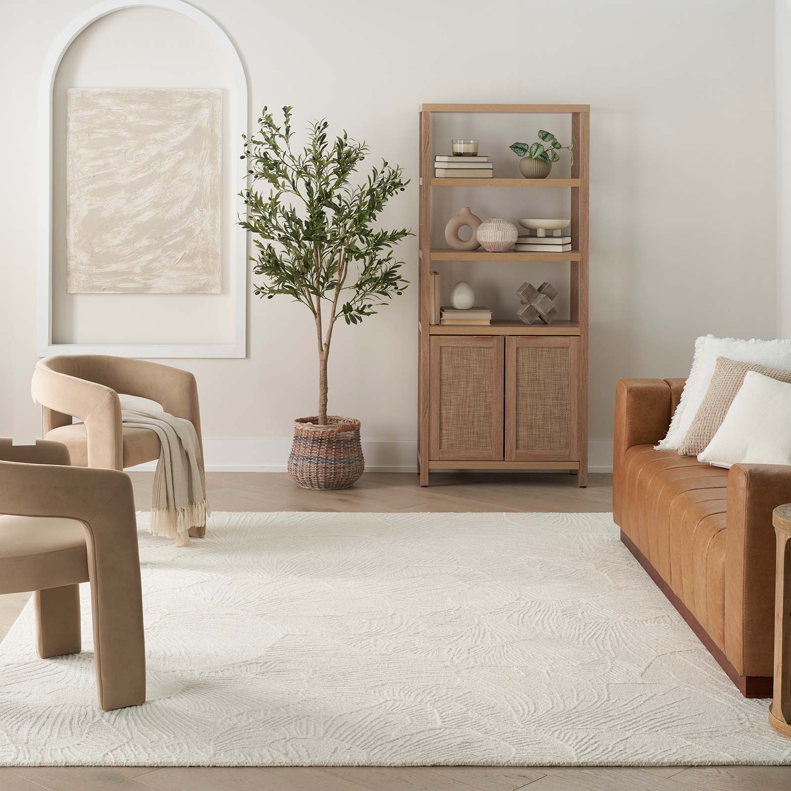 Nourison alfombra Avra AVR01 IVORY 9x12 099446970527 interior 3