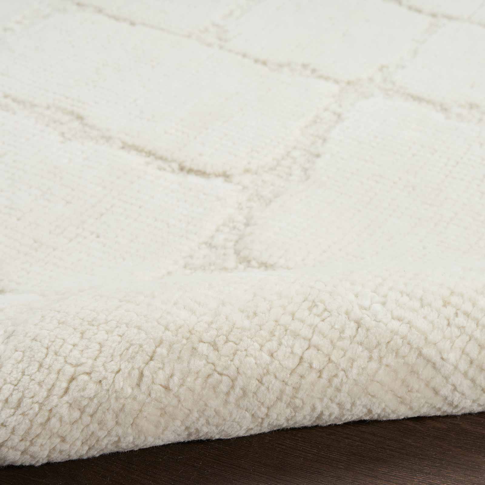 Nourison alfombra Blanco BLO02 IVORY 5x8 099446945303 texture 1