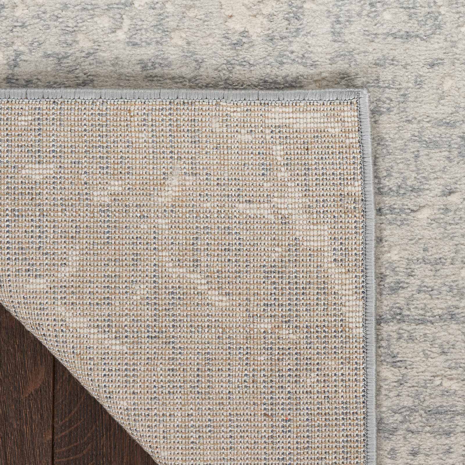 Nourison alfombra Exhale EXL02 IVGRY IVORY GREY 5x7 099446954886 corner B