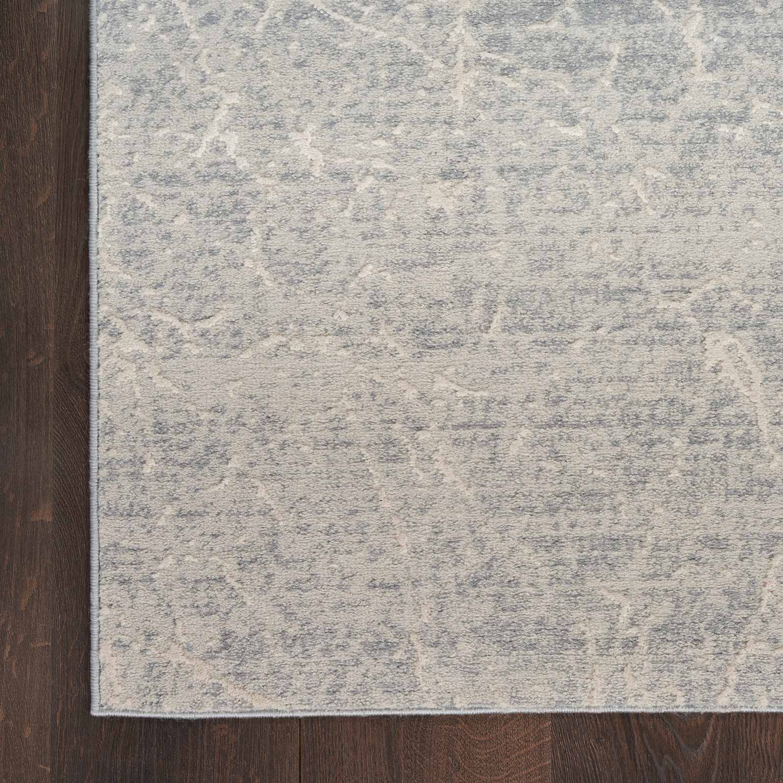 Nourison alfombra Exhale EXL02 IVGRY IVORY GREY 5x7 099446954886 corner