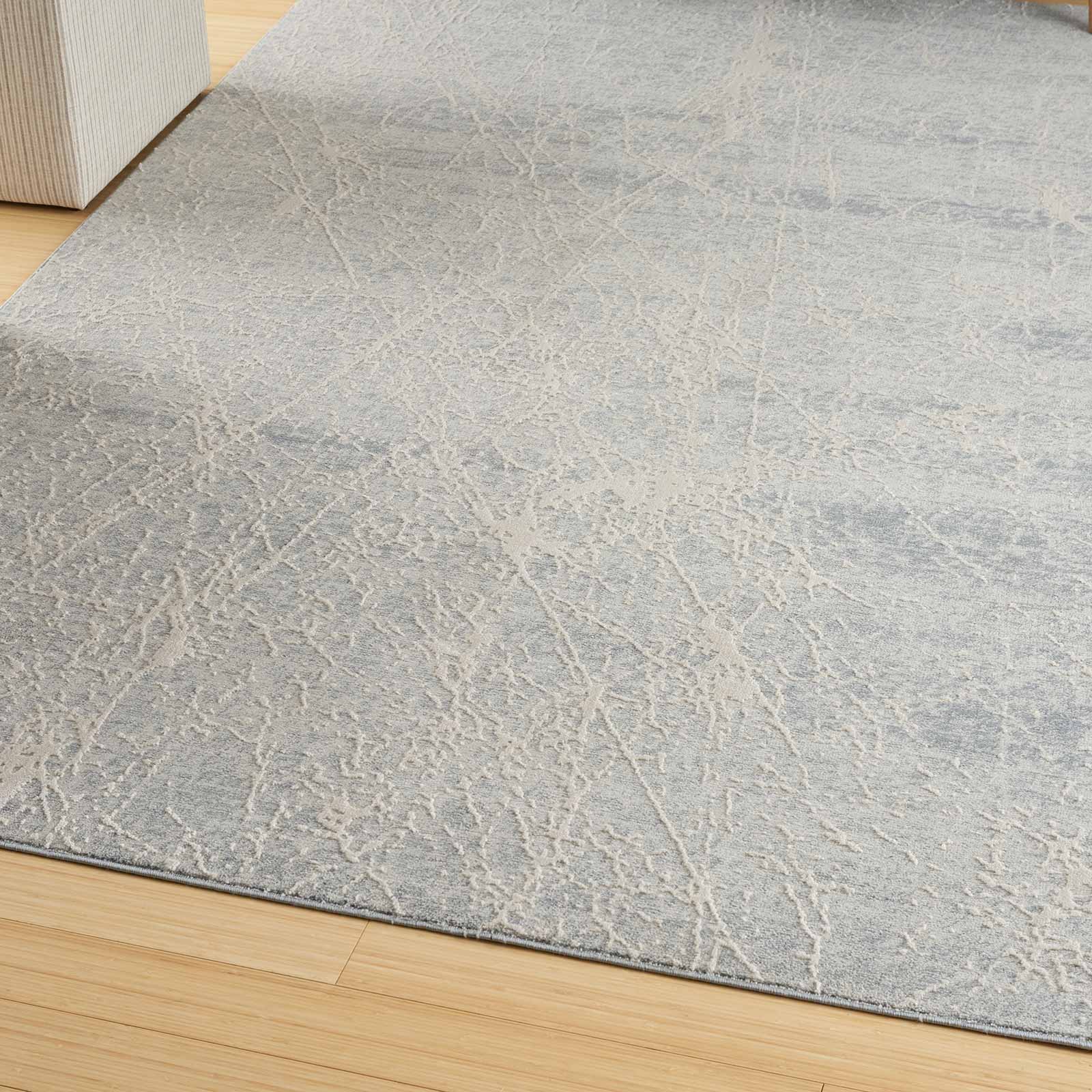 Nourison alfombra Exhale EXL02 IVGRY IVORY GREY 5x7 099446954886 interior 1