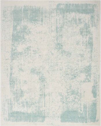 Nourison alfombra Harmony HAY02 IVAQU IVORY AQUA 8x10 099446936219