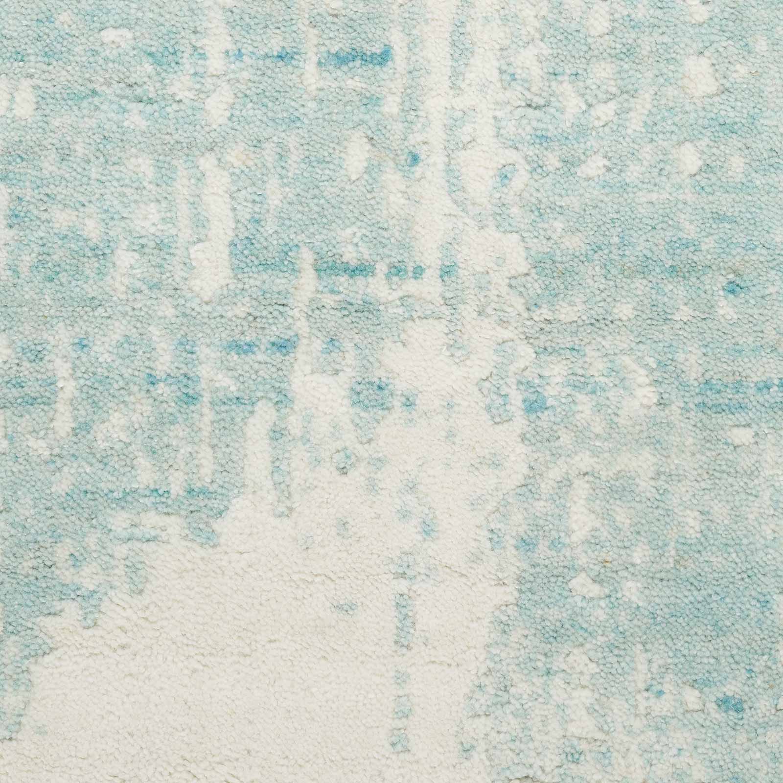 Nourison alfombra Harmony HAY02 IVAQU IVORY AQUA 8x10 099446936219 swatch