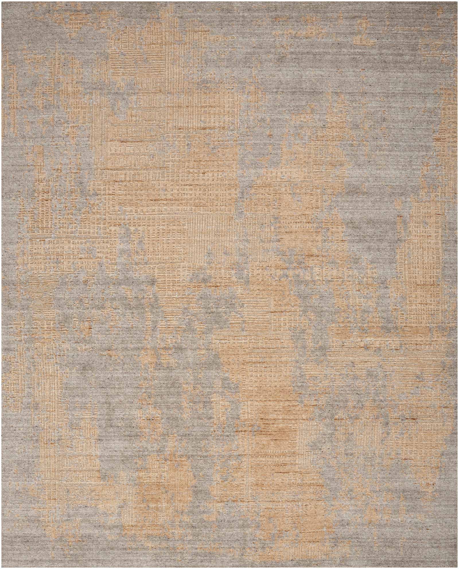 Nourison alfombra Harmony HAY05 GRYGD GREY GOLD 8x10 099446936332