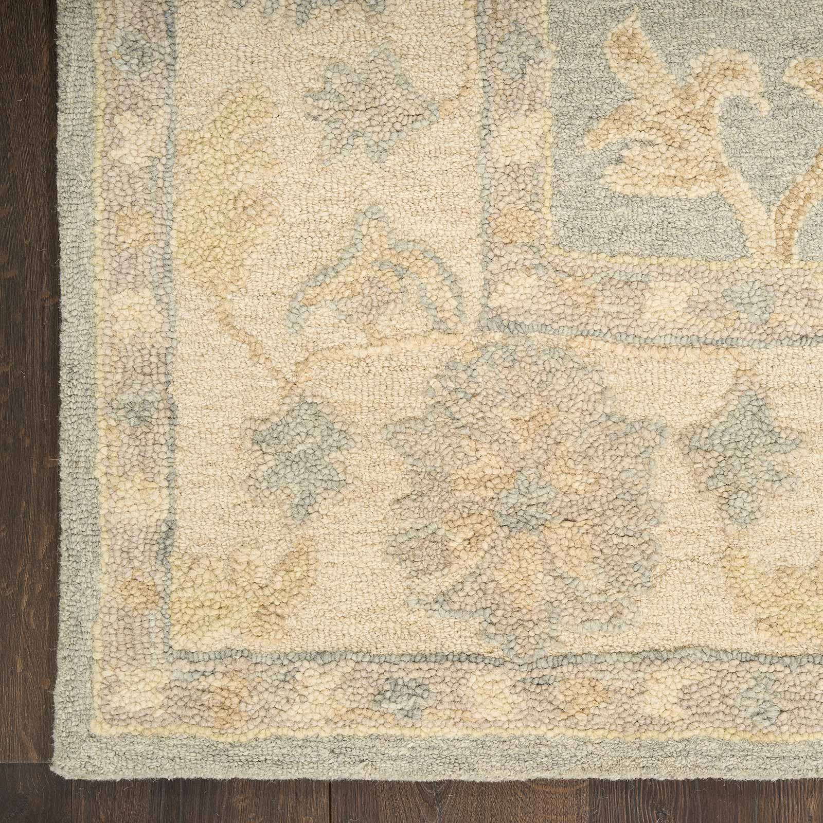 Nourison alfombra Maison MSO03 BLUIV BLUE IVORY 8x10 0841491129265 corner